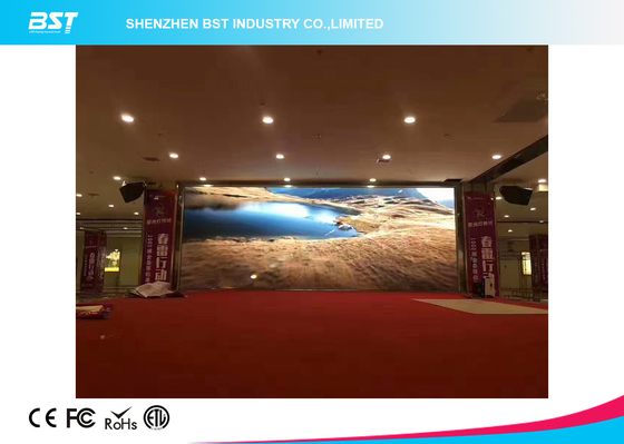 IP43 Indoor P4 SMD2121 Rental LED Display Screen Slim Cabinet AC 110V~220V