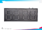 مخصص 7 الجزء الأبيض الصمام ساعة رقمية مع عرض درجة الحرارة