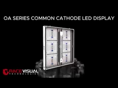 العرض الخارجي الثابت تحت تأثير LED من سلسلة OA