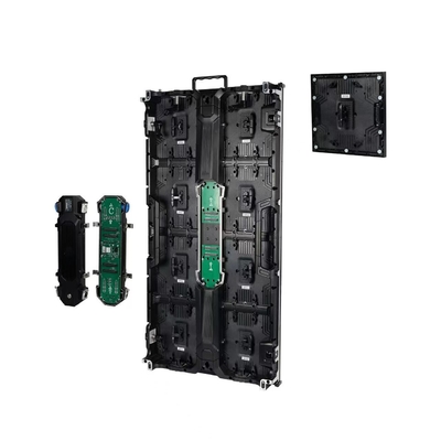500x1000ملم خدمة الجبهة P3.9 داخلية الصب الألومنيوم الإيجار LED العرض
