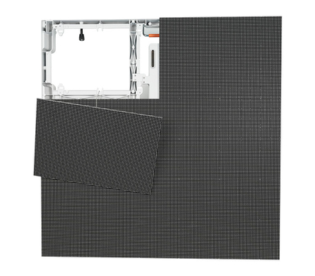25kg P6 ضوء عالي محيط الملعب شاشة LED 3840hz مع 480mm X 320mm حجم الوحدة