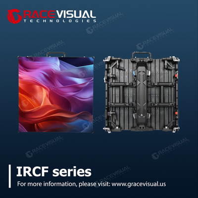 سلسلة IRCF لوحة LED مرنة داخلية P2.6/P2.9/P3.9 500MM*500MM ، A8s تلقي البطاقات ،7680HZ معدل تحديث عالي