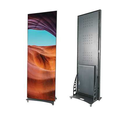 لافتة LED رقيقة للغاية 960x1920MM معلقة / تثبيت الجدار / تركيبات التوصيل