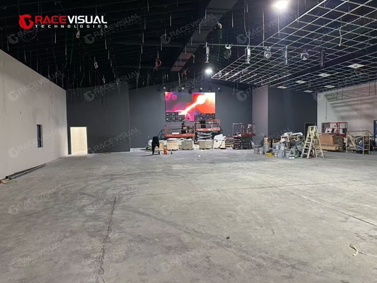 خدمة الأمام 640mm X 480mm الشاشة الداخلية المثبتة على الحائط P1.25/1.538/1.86/2.5mm مساحة البكسل
