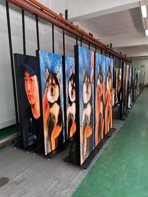 سلسلة إيه بي: ملصق LED داخلي متعدد الاستخدامات 640x1920 ملم مع معدل تحديث عالي ومراقبة لاسلكية