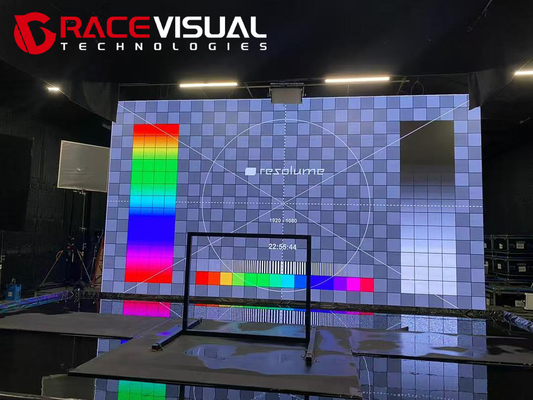 P2.9&P3.9 شاشة LED للإيجار الداخلي 7680HZ ارتفاع معدل التجديد وحدات مغناطيسية تصميم للحدث الداخلي