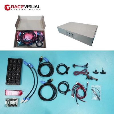 سلسلة IP P2.5 640x1920mm عرض ملصق LED داخلي على قاعدة العجلات حل عرض مرن ومتنوع