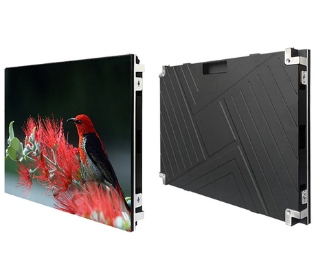 640X480mm P2.5 عرض LED ثابت داخلي تصميم وحدة مغناطيسية 7680 هرتز معدل تحديث عالي للشاشة التجارية الداخلية