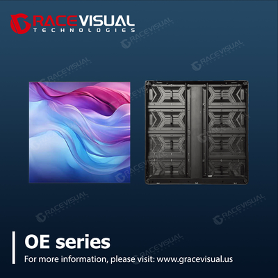 IP65/IP54 تصنيف OE Series LED Display خفيف للغاية وسهل التوصيل مع نسبة تباين عالية من 4000 1
