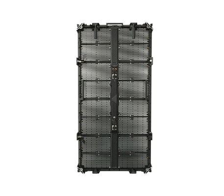 5000 نيت بريق شاشة LED شفافة P3.9-7.8mm 500x1000mm 7680Hz للأحداث شاشات تفاعلية الإعلانات الخارجية