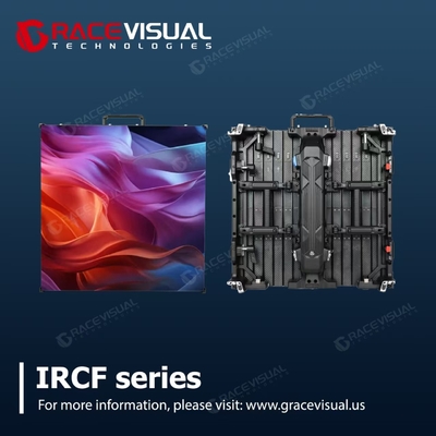 شاشات LED منحنية من سلسلة IRCF: اطلق سراح الإبداع مع مرونة بصرية رقيقة للغاية وسلسة!