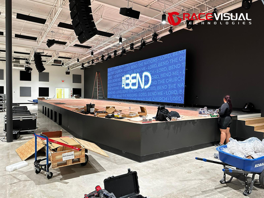 500x500mm لوحة CCC / CE معتمدة LED جدار الفيديو 28W زاوية النظر 160 ° تكوينات مخصصة نظام القفل التلقائي