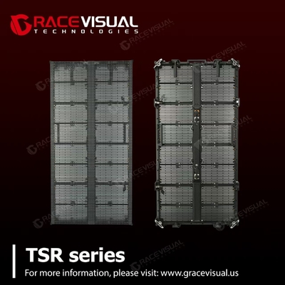 TSR-3.9-7.8 7680HZ IP65 الشفافية LED الشاشة الشفافية LED شاشة فيلم كامل اللون النافذة