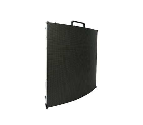 عرض متعدد البكسلات 1.93.9mm لوحة عرض LED مرنة 7680 هرتز معدل تحديث عالية تصميم قابل للثني لإعدادات منحنية على شكل S