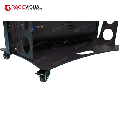 IP Series P2.5 LED Iposter عرض داخلي يقف على الأرض مع تباين عال، وتحرك ذكي، وأداء إعلانات متعدد الاستخدامات