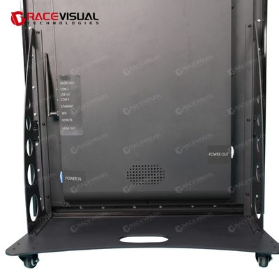 العرض الداخلي للوحة LED من سلسلة IP 640x1920mm مع إطار واقي مع تصنيف IP40 / IP21 مثالي للعروض التجارية