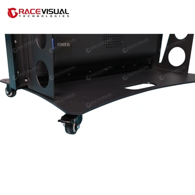 ملصق LED رقمي من سلسلة IP - 640×1920 مم، مصنف IP40/IP21، حامل متحرك بعجلات للإعلان التجاري المرن