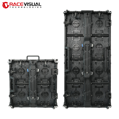 لوحة الإيجار الداخلية P3.9 P2.9 P2.6 الصب الصبغ الألومنيوم 500x500x80mm LED الحائط لعرض الحدث فيديو الحائط