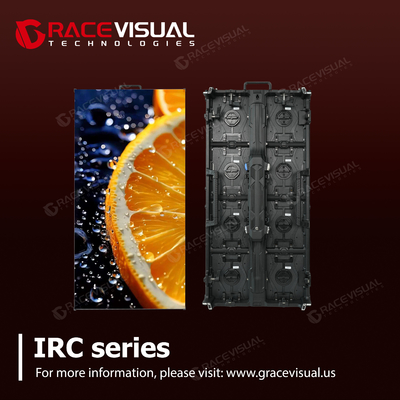 شاشة LED للإيجار الداخلية من سلسلة IRC معدل تحديث فائق الجودة والمرونة الشاملة وكفاءة الطاقة للأحداث التجارية الداخلية