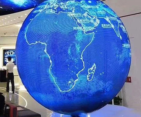 شاشة كرة LED لعرض الفيديو بزاوية 360 درجة P2 P3 شاشة كرة LED