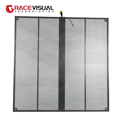 شاشة LED شفافة GRACEVIS TS-F سطوع عالي 600-5500 شمعة/متر مربع، عمر افتراضي 100000 ساعة