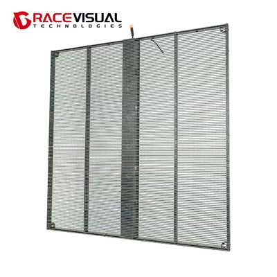 شاشة LED شفافة GRACEVIS TS-F سطوع عالي 600-5500 شمعة/متر مربع، عمر افتراضي 100000 ساعة