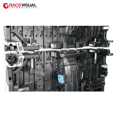 سلسلة IRDF عرض LED داخلي منحني مرن مع تصميم وحدات مغناطيسية بطول 2.9 ملم ومعدل تحديث 7680 هرتز