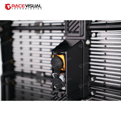 TSR Series Outdoor Transparent Rental LED Display with 5500nits Brightness, Ultra-Lightweight & Fast Installation