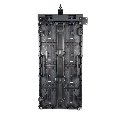 العرض المضيء المُستأجر في الهواء الطلق الملون بالكامل P2.97mm 500×1000mm الألومنيوم المصبوب المسبق، صيانة كاملة في الأمام